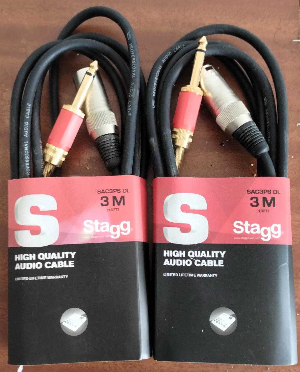 Set van 9 Audio XLR Jack Kabels Som – photo 10